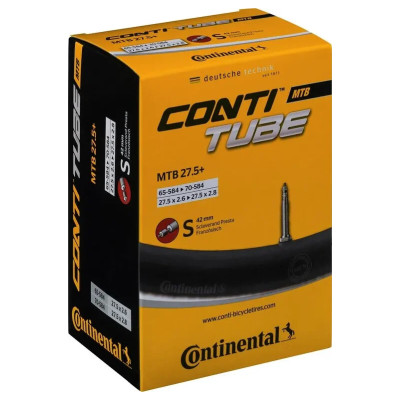 Contitube Mtb Tube 27.5 65-584-70-584 Black