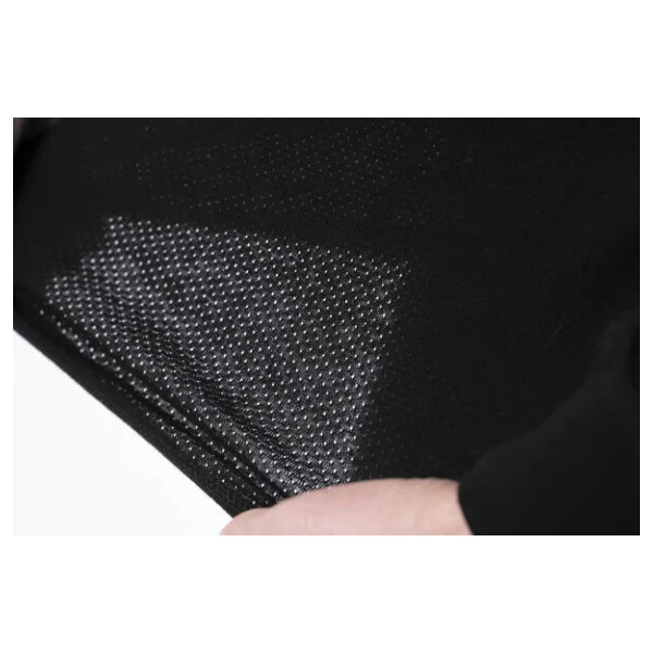 Moto Mesh Long Sleeve Bicycle Jersey Black