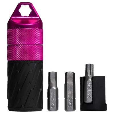 E-Bike Drivetrain Tool Pink, Anodized