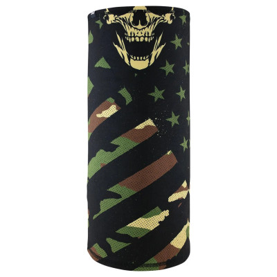 Motley Tube Sportflex Neck Tube Black, Green