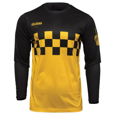 Hallman Differ Cheq Jersey Yellow