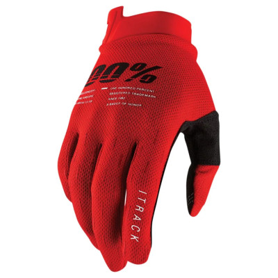 Itrack Gloves Red