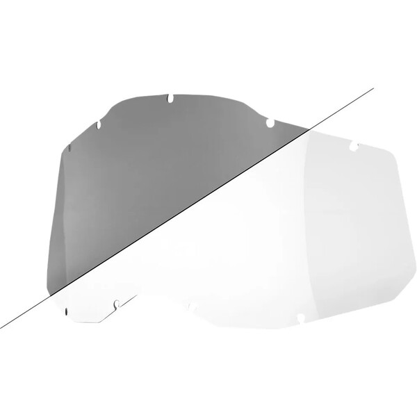 Accuri 2-Racecraft 2-Strata 2 Goggle Lens Clear, Gray