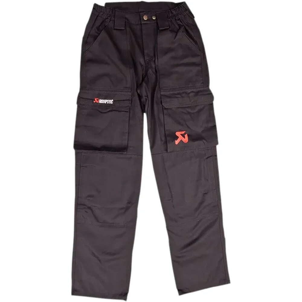 Brand Cargo Pants Black