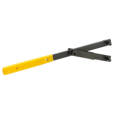 Heavy-Duty Pulley, Sprocket, Gear Holder Black, Yellow