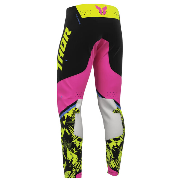 Sportmode Punkd Pants Black-Pink-Yellow