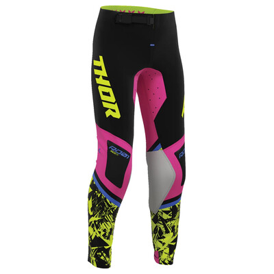 Youth Sportsmode Punkd Pants Black-Pink