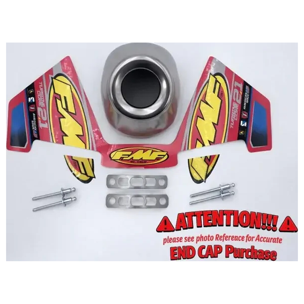 Replacement End Cap Kit Stainless Steel