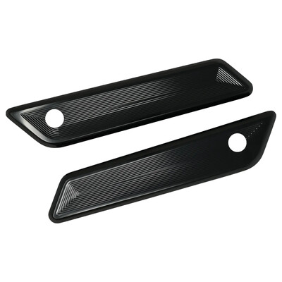 Saddlebag Latch Covers Black