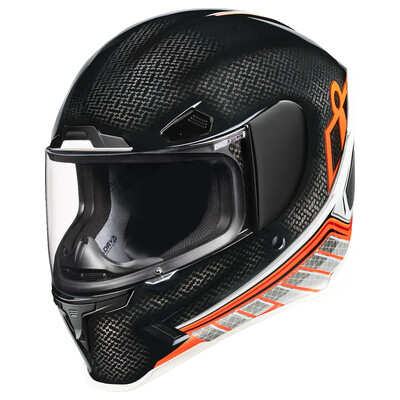 Casca Airframe Pro Carbon Hyperstrike Rosie-Portocalie-Neagra