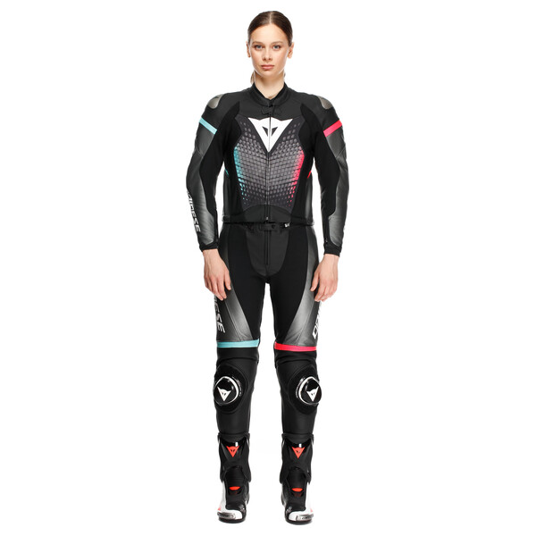 Fulminea - Women's Two-piece Leather Suit