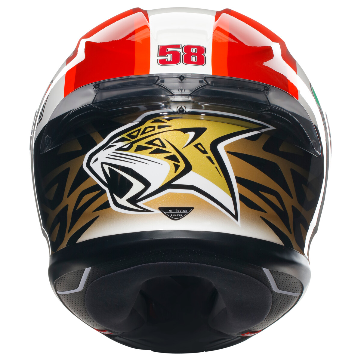 K6 S Sic58 - Motorbike Full Face Helmet E2206