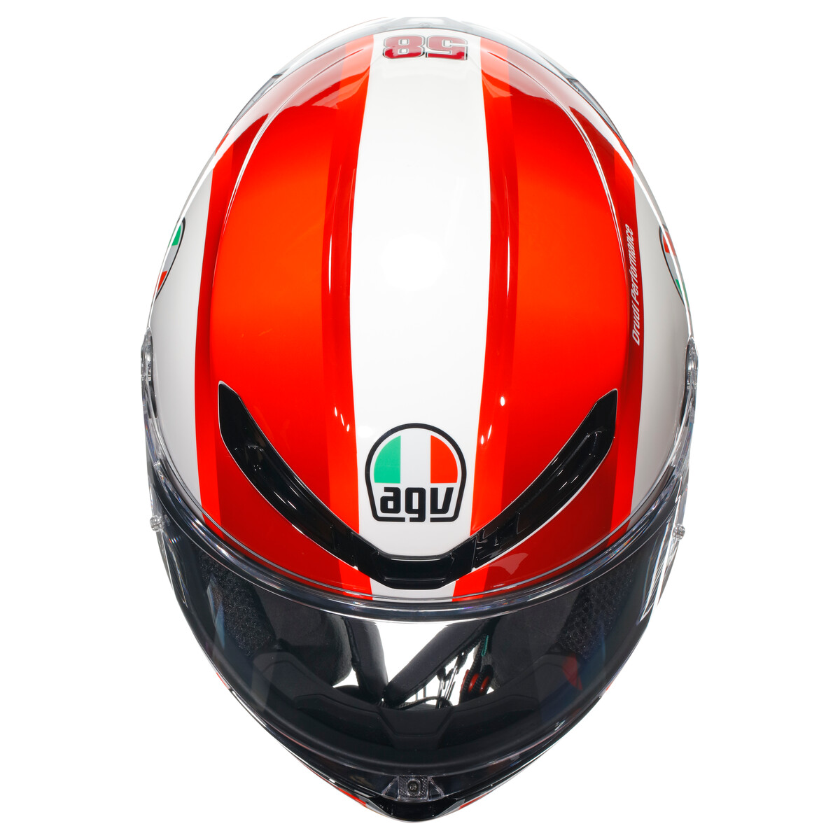 K6 S Sic58 - Motorbike Full Face Helmet E2206