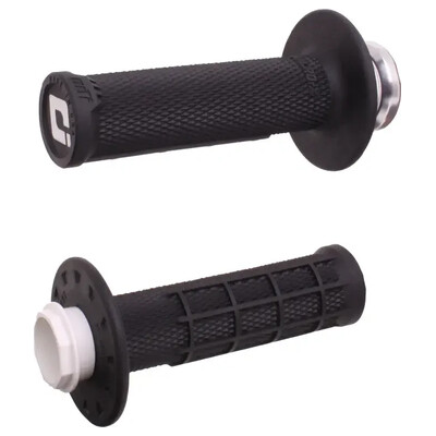 Universal Lock-On Half Waffle Grips Black