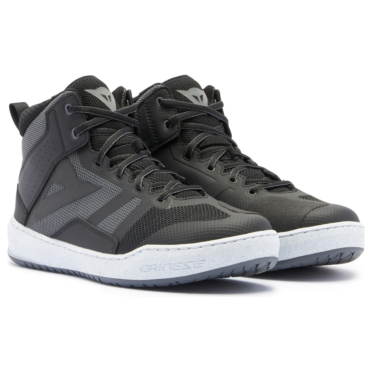 Pantofi moto de vară Dainese Suburb Air, negru-alb
