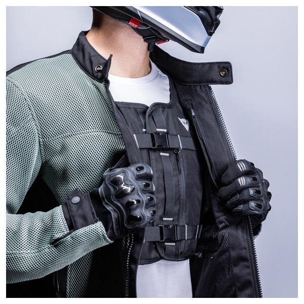 Vestă airbag moto Dainese Smart GO, negru