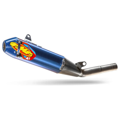 Factory 4.1 Rct Slip-On Muffler Black-Blue