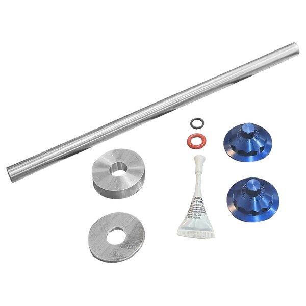 Standard 12 Point Front Axle Cover Kit For Y-Axle Rod Blue