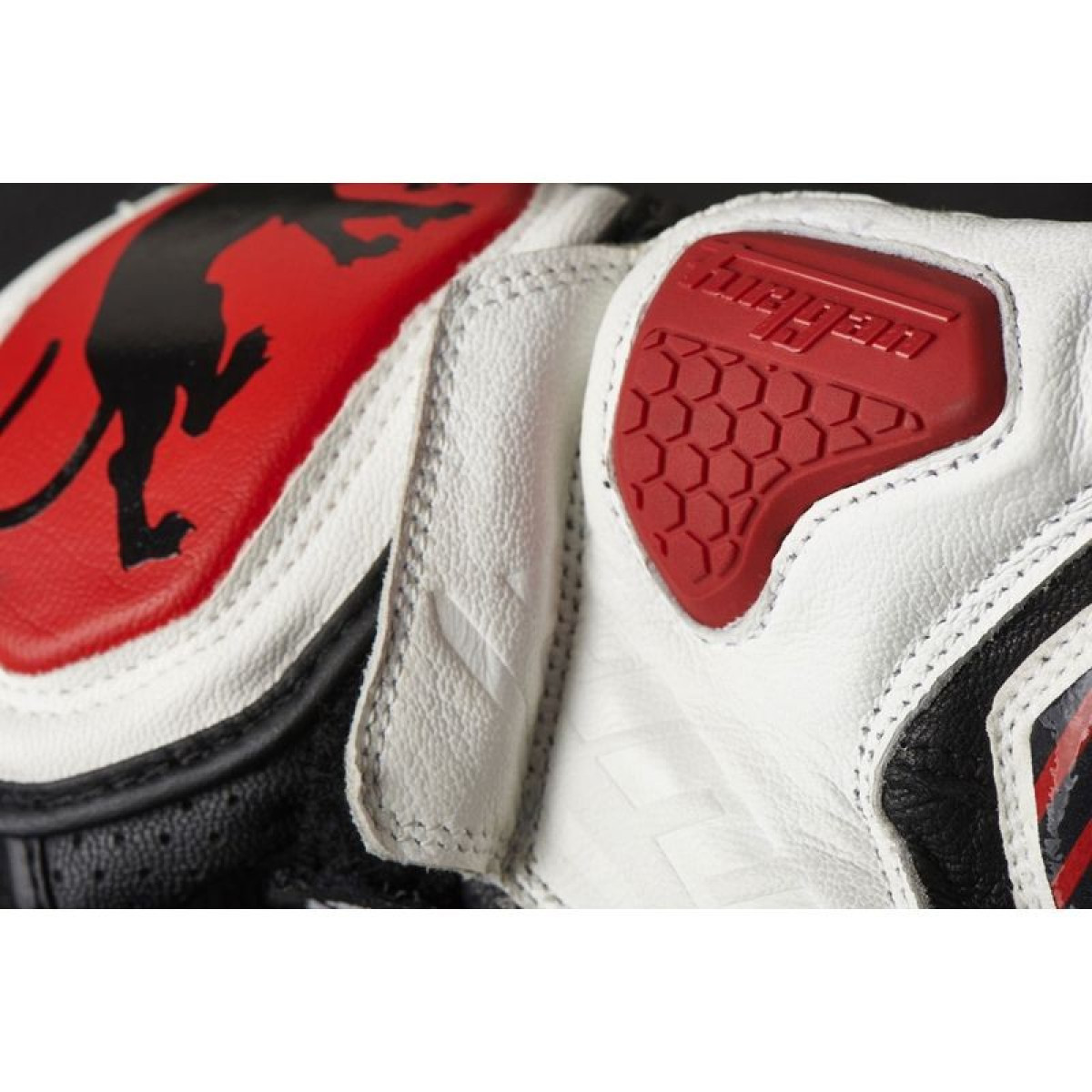 Manusi FURYGAN RG21 Rosu / Alb - BikerShop.ro