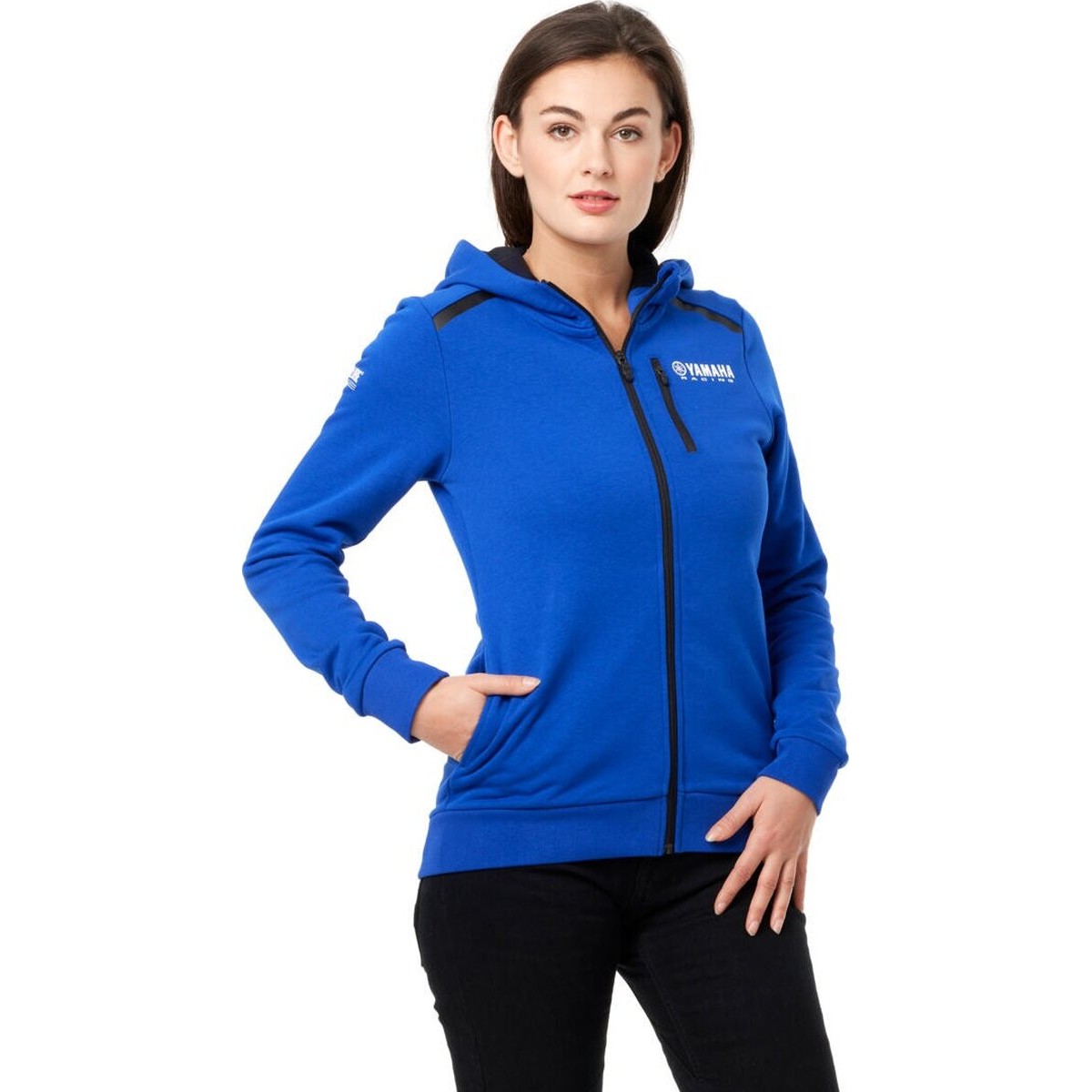 Hanorac Paddock Blue Essentials de damă - BikerShop.ro