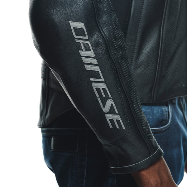 Geaca DAINESE RACING 4   perforat   BLACK CHARCOAL GRAY - BikerShop.ro