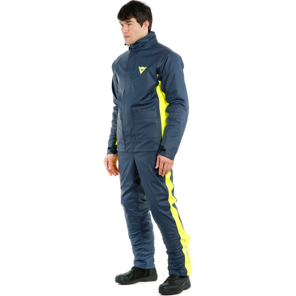 Geaca DAINESE STORM 2 UNISEX    BLACK IRIS FLUO YELLOW - BikerShop.ro