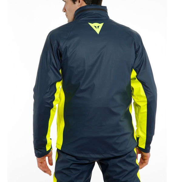 Geaca DAINESE STORM 2 UNISEX    BLACK IRIS FLUO YELLOW - BikerShop.ro