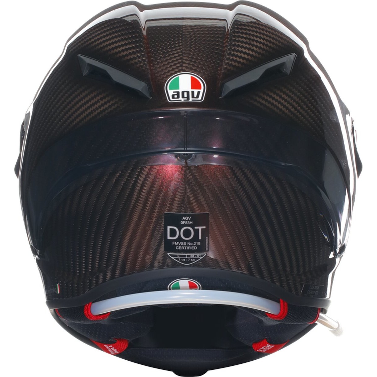 Casca AGV PISTA GP RR ECE 2206 DOT MONO   RED CARBON - BikerShop.ro