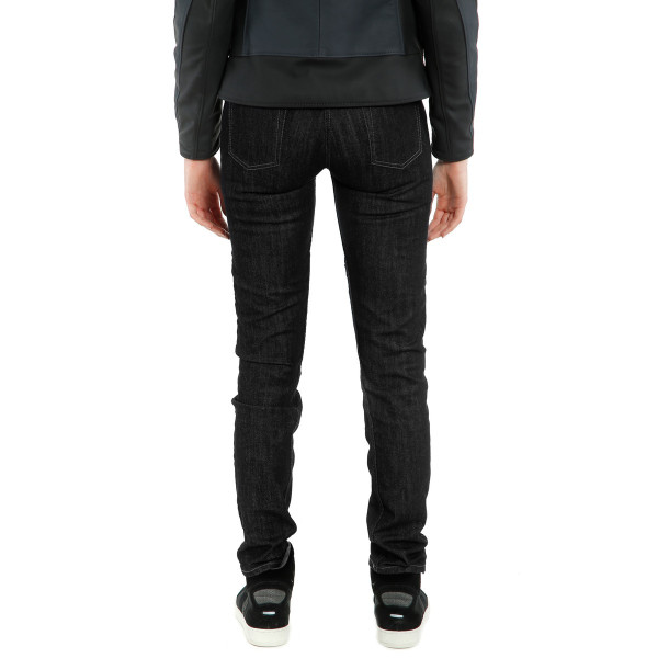 Pantaloni DAINESE DENIM SLIM LADY TEX  - BLACK