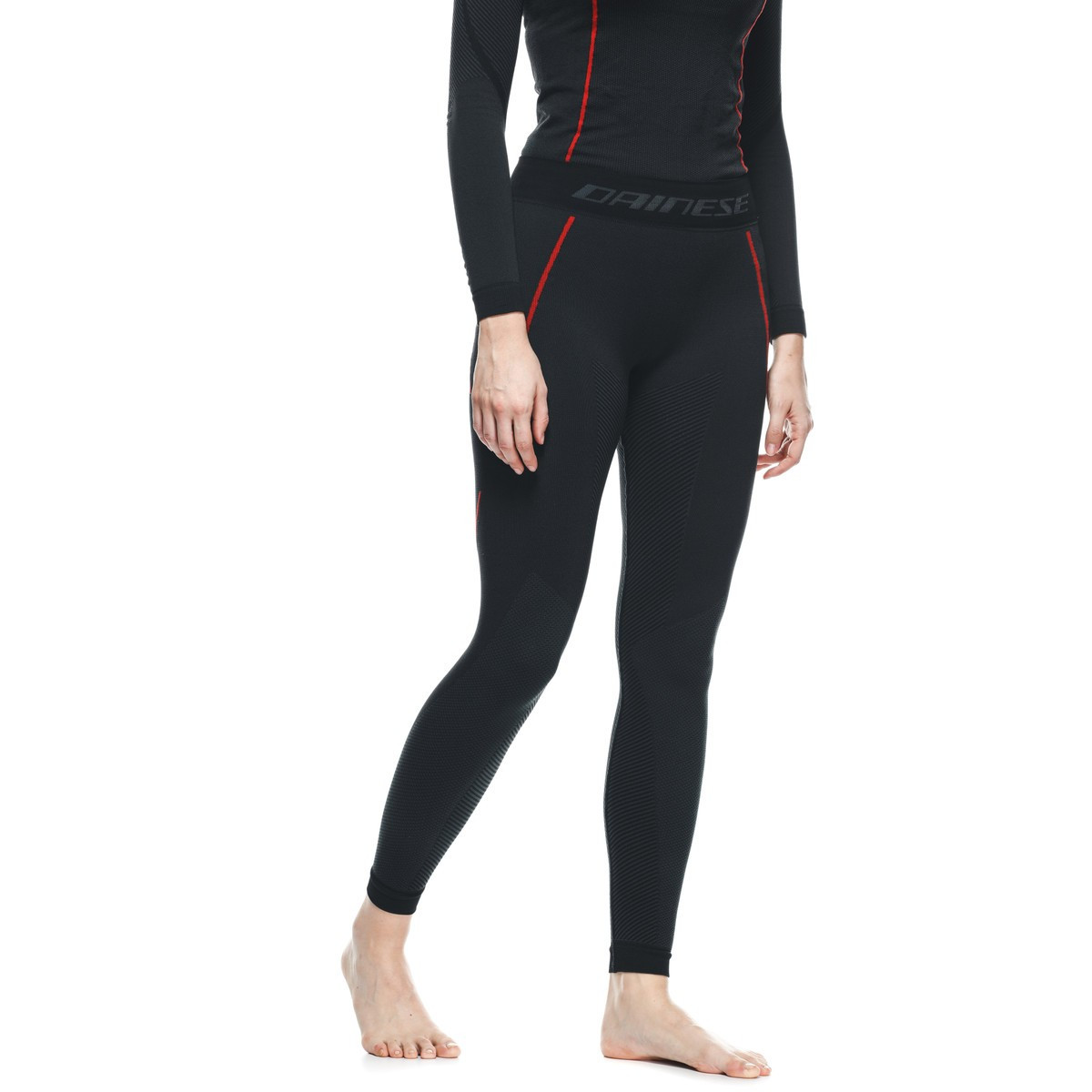 Pantaloni DAINESE THERMO  LADY - BLACK/RED