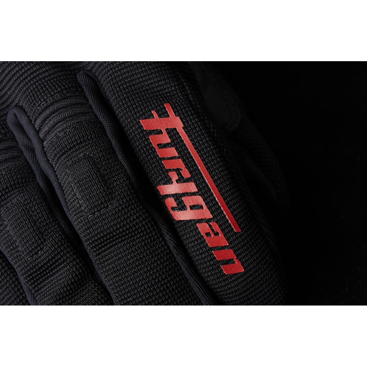 Manusi moto JET D3O, negru rosu, Furygan - BikerShop.ro