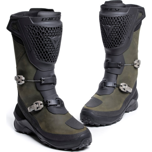 BikerShop.ro - Cizme Dainese Seeker Gore-tex - Black/army-green