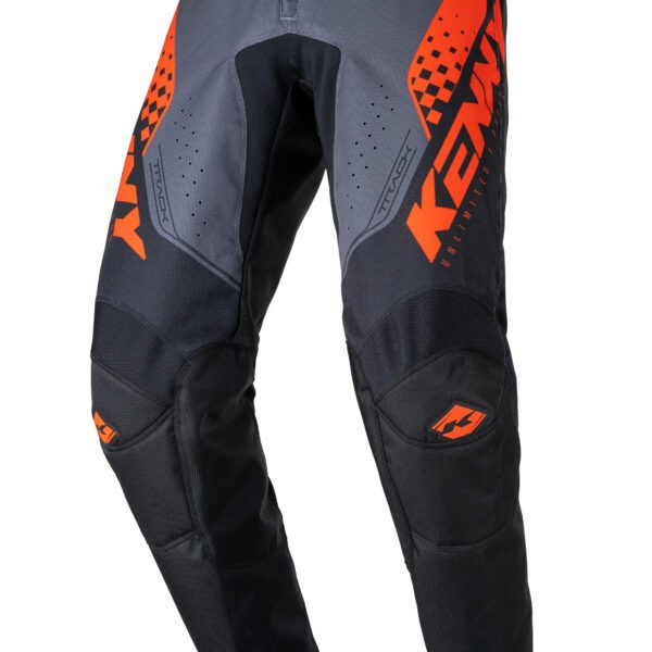 Pantaloni TRACK FOCUS FOR KID, ORANGE BLACK, KENNY - BikerShop.ro