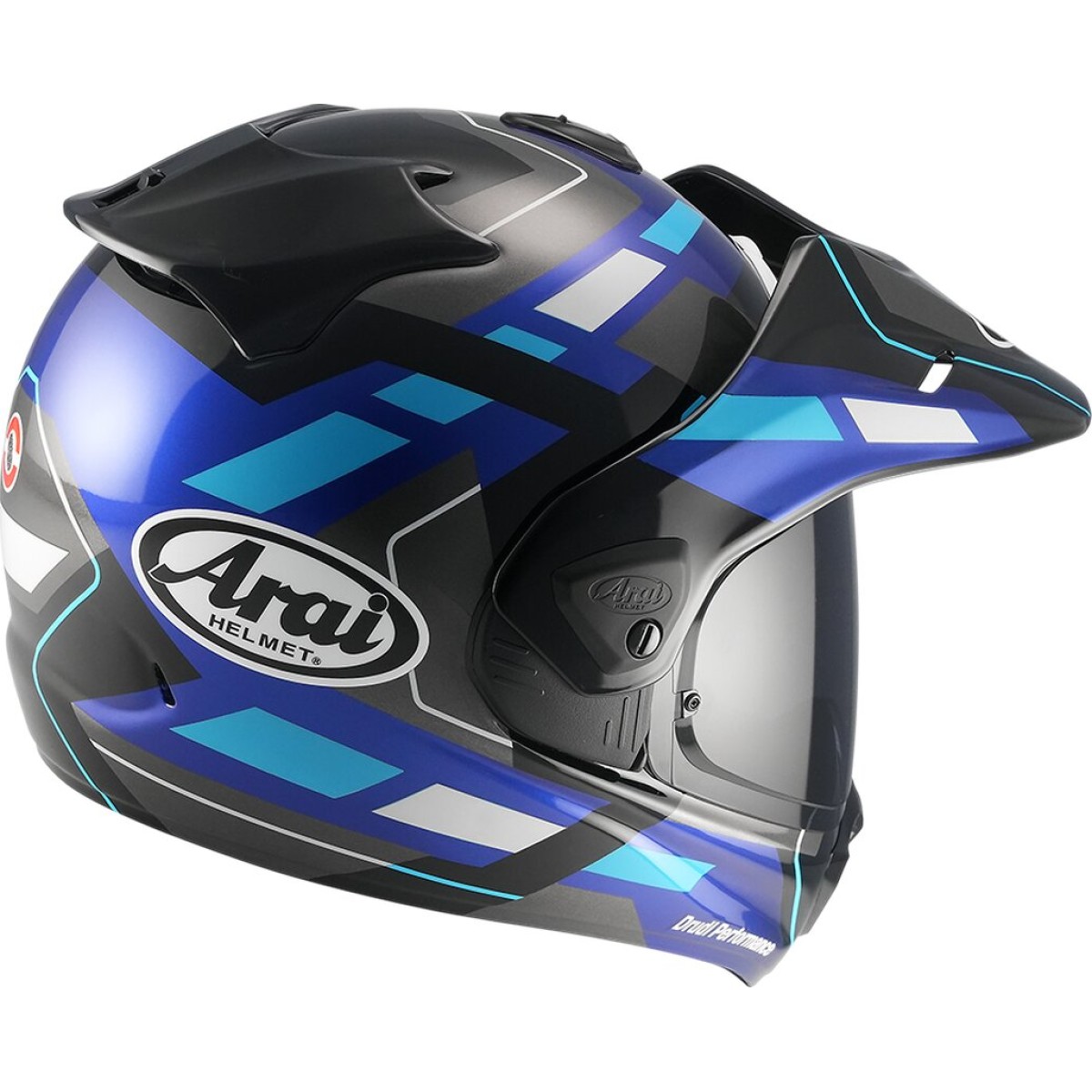 Casca dual sport / adventure Arai Tour-X5 - Match Blue 2025 - BikerShop.ro