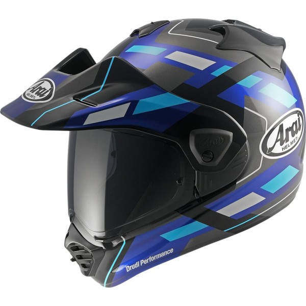 Casca dual sport / adventure Arai Tour-X5 - Match Blue 2025 - BikerShop.ro
