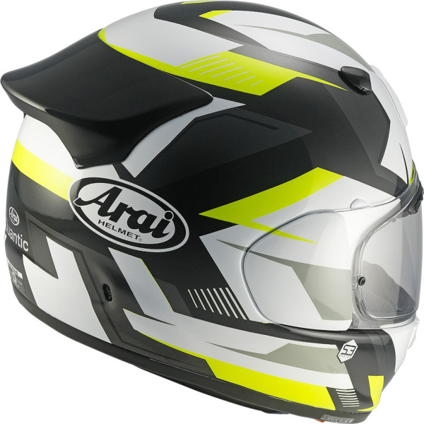Casca integrala Arai Quantic Supra Yellow 2025 - BikerShop.ro