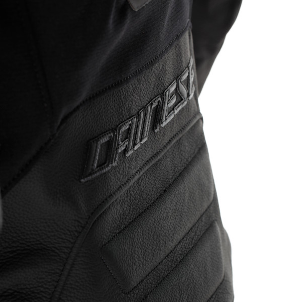 Jacheta Dainese Racing 5 - Dama / Piele / Negru - 2025
