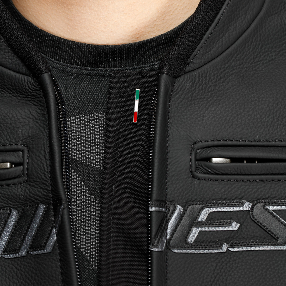 Jacheta Dainese Racing 5 - Dama / Piele / Negru - 2025