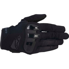 Womens Chrome Gloves Black