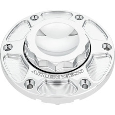 12 Point Gas Cap Silver