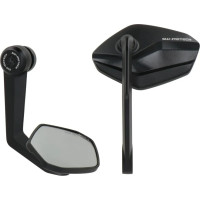 Bar End Mirrors Black