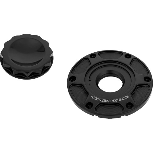 12 Point Gas Cap Black