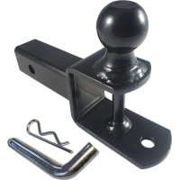 Hitch 50mm Ball Mount 3 Rise + Pin