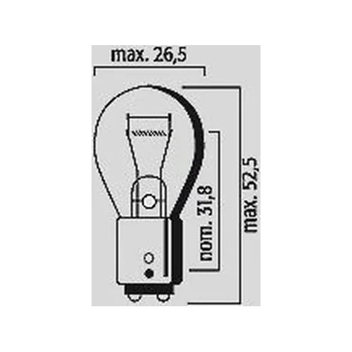 Replacement Bulb 12v-21w White