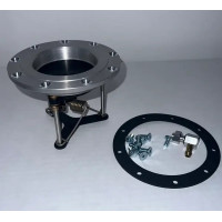 Dry Break Receiver Silver