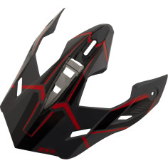 Range 2.0 Helmet Peak Red, Gray, Black