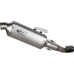 Dakar Slip-on Muffler Brushed