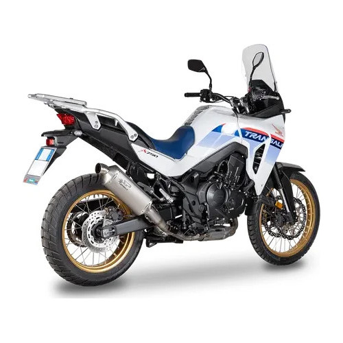 Dakar Slip-on Muffler Brushed