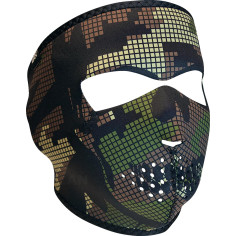 Neoprene Full-face Mask Black, Brown