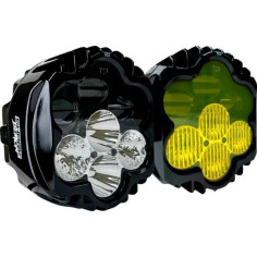 Shark Demon 2 Led Headlight + Fog Lamp Combo Black, Gloss